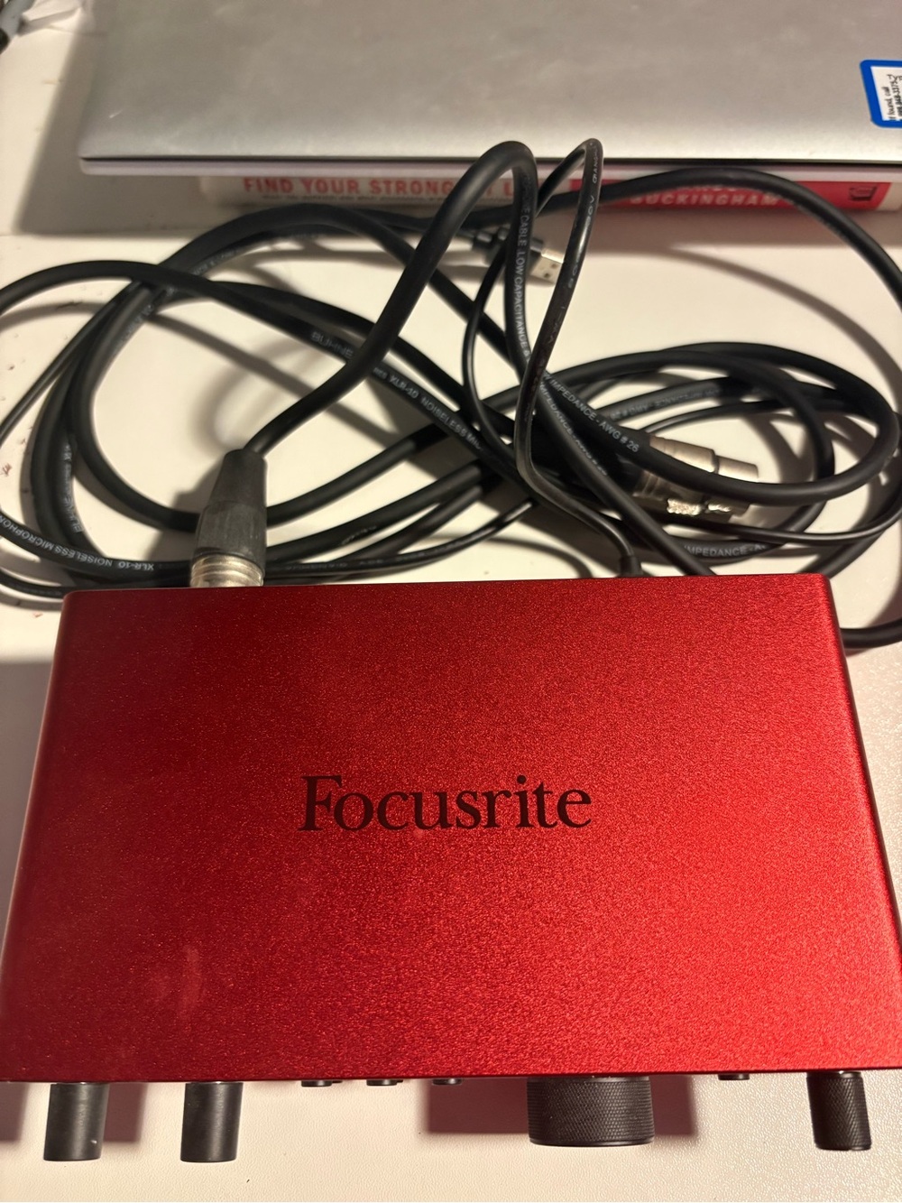 Focusrite Scarlett Red USB Audio Interface - Compact Recording Interface